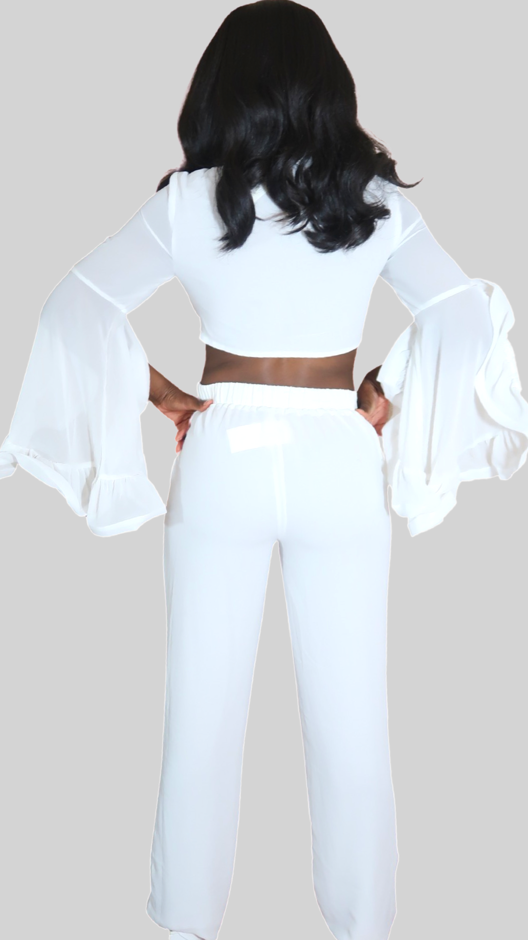 RUFFLE ME PANTS SET